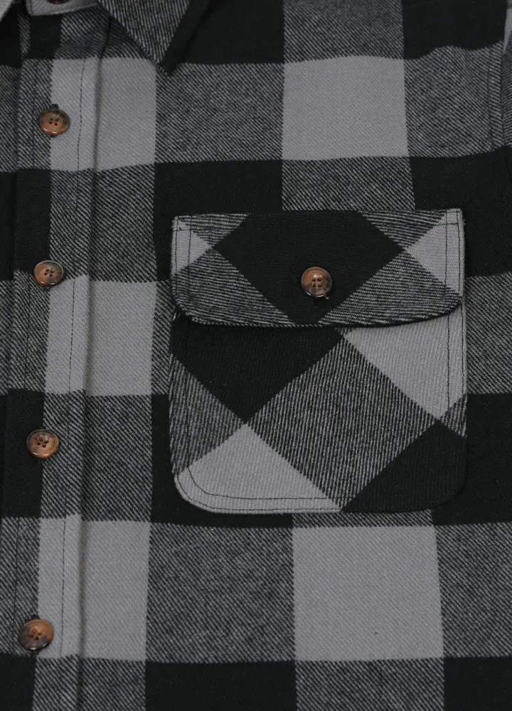Men's Stalwart Heavyweight Flannel Shirts,10.6oz,Relaxed Fit