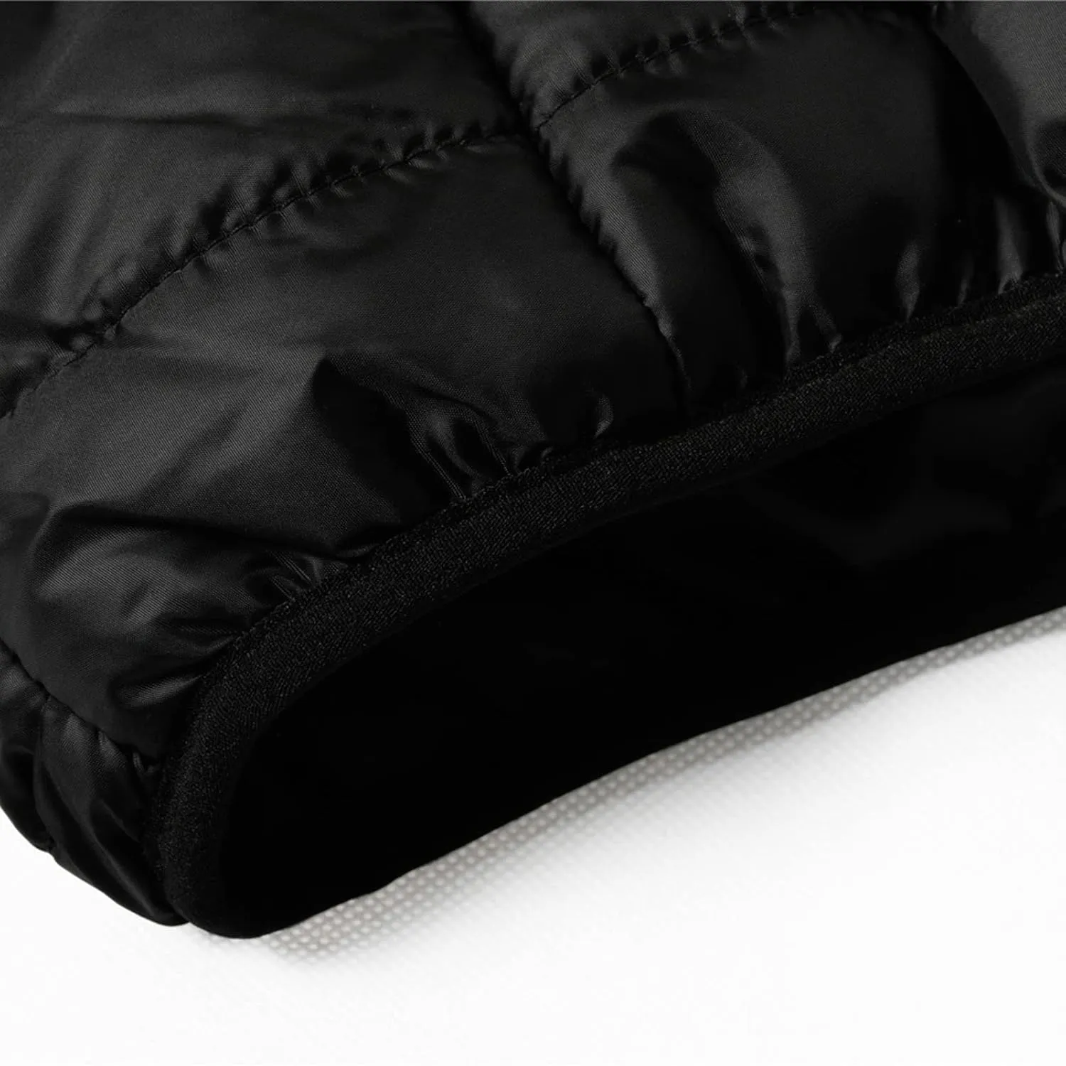 Mens Stand Collar Puffer Jacket Zip Up Quilted Down Jacket Lightweight Padded Insulated Puffer Coats Winter Jackets Outerwear