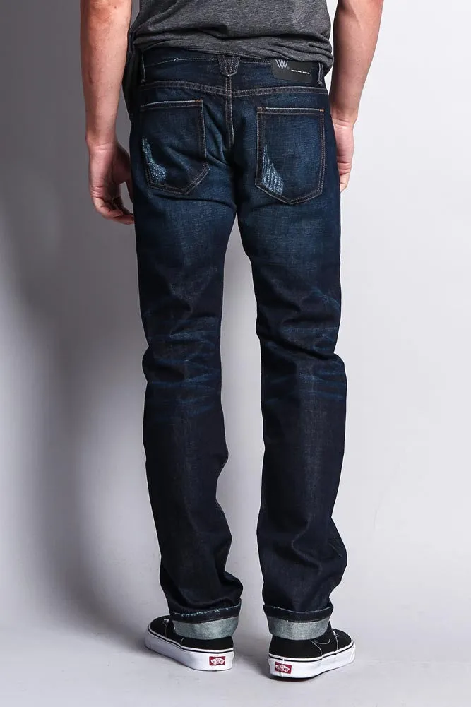 Men's Straight Fit Selvedge Jeans
