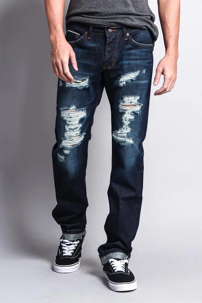 Men's Straight Fit Selvedge Jeans