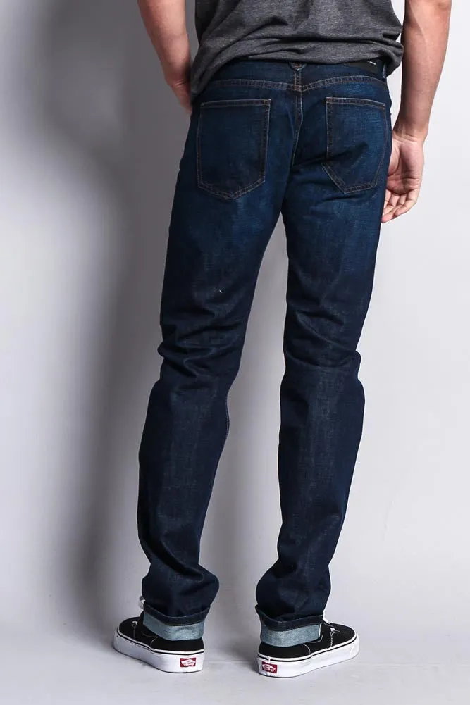 Men's Straight Fit Selvedge Jeans