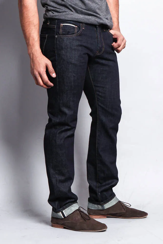 Men's Straight Fit Selvedge Jeans