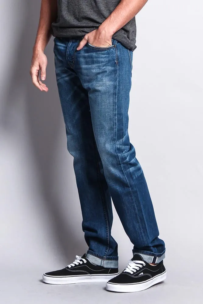 Men's Straight Fit Selvedge Jeans