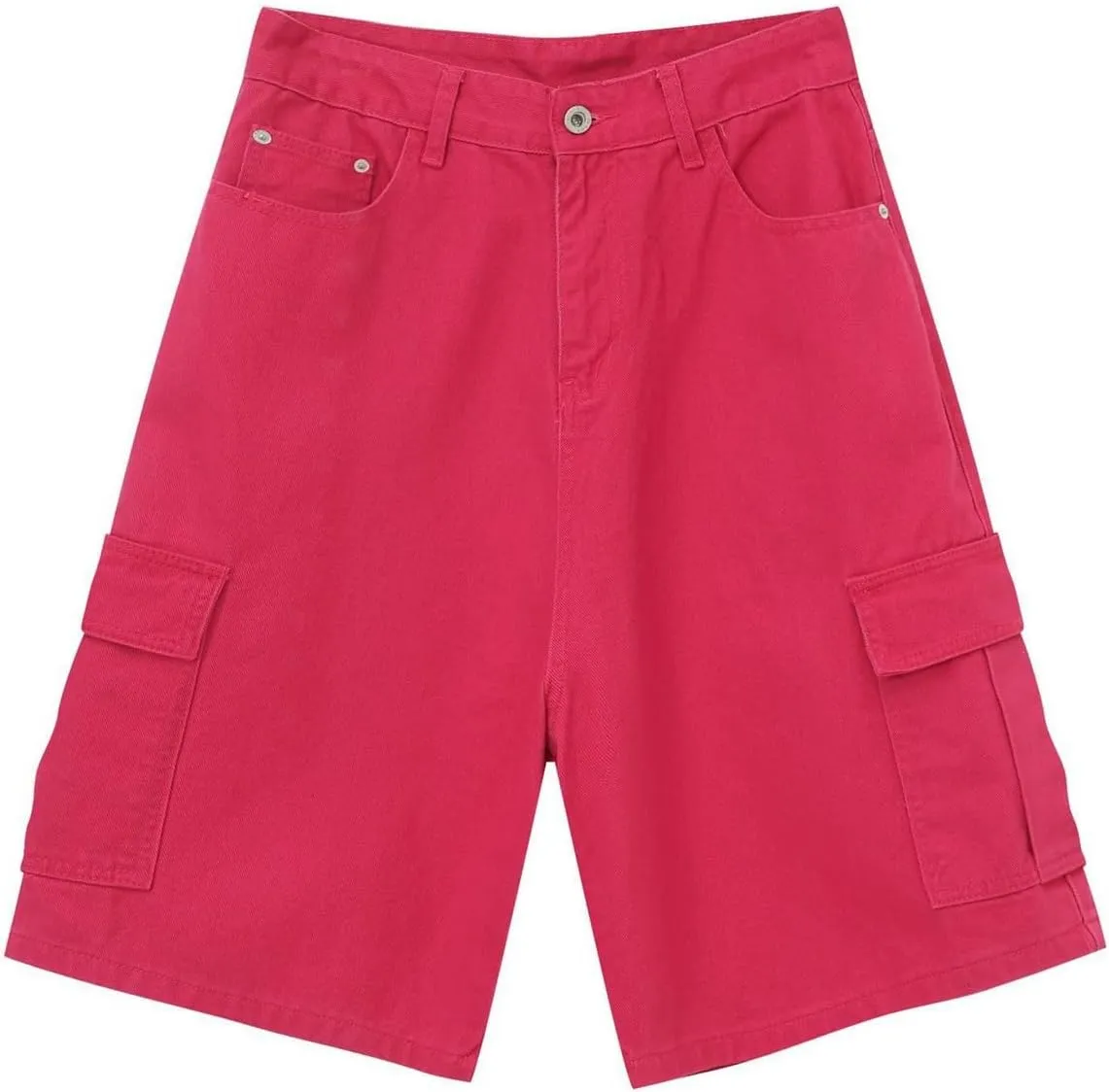 Men's Stretch Waist Cargo Shorts with Multi-Pocket Baggy Work Shorts Lightweight Outdoor Casual Summer Beach Pants for Men