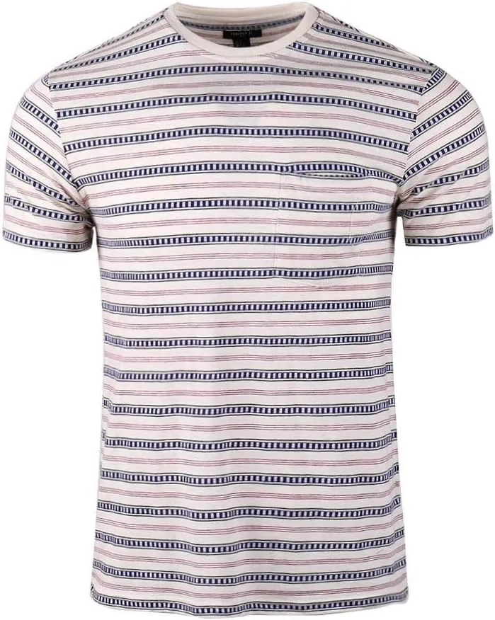 Men's Striped T-Shirt Collection - Casual & Comfortable Cotton Tees, Variety of Colors