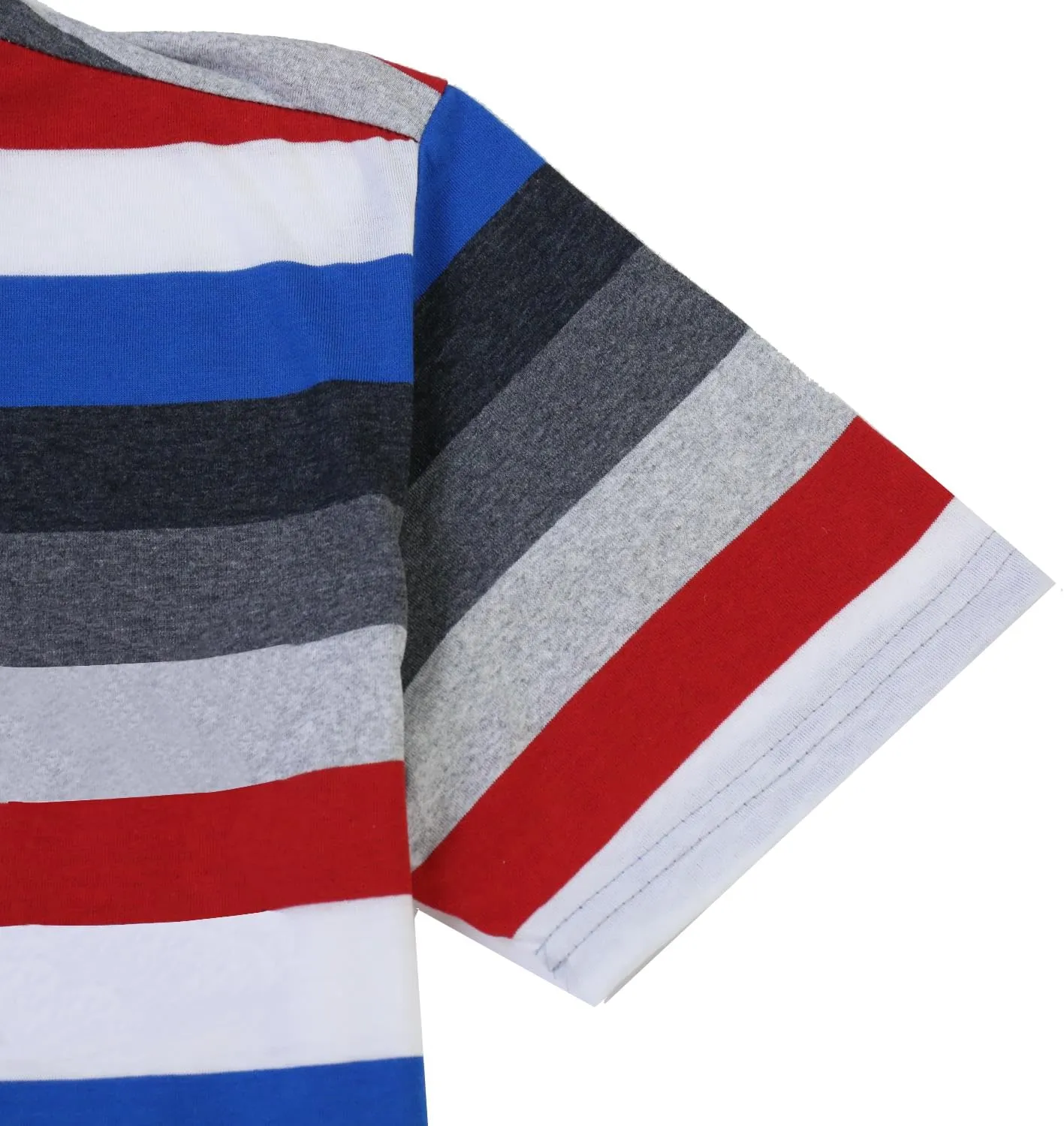 Men's Striped T-Shirt Collection - Casual & Comfortable Cotton Tees, Variety of Colors