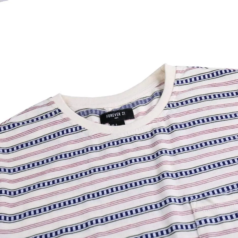 Men's Striped T-Shirt Collection - Casual & Comfortable Cotton Tees, Variety of Colors