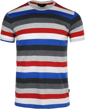 Men's Striped T-Shirt Collection - Casual & Comfortable Cotton Tees, Variety of Colors