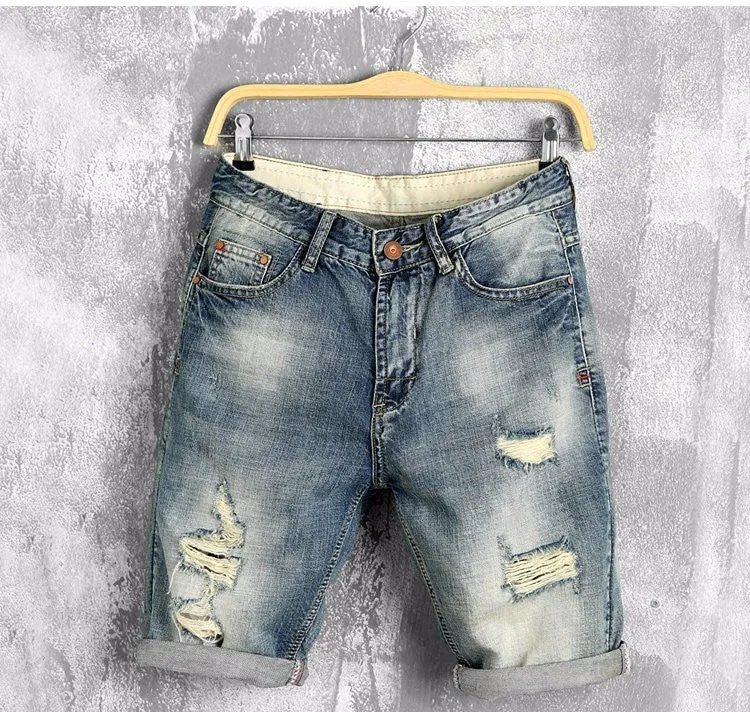 Men's Summer Denim Shorts
