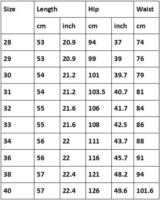 Men's Summer Ripped Straight Knee-Length Denim Shorts
