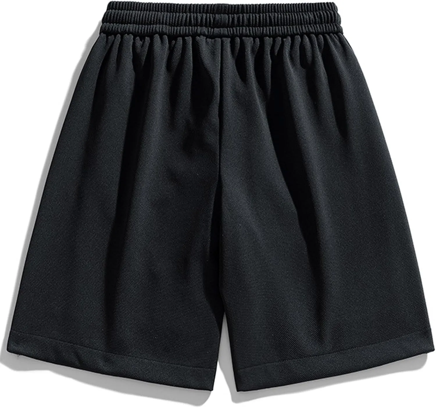 Men's Sweat Shorts 7 Inch Inseam Cotton Summer Beach Shorts Elastic Waist Casual Workout Athletic Shorts