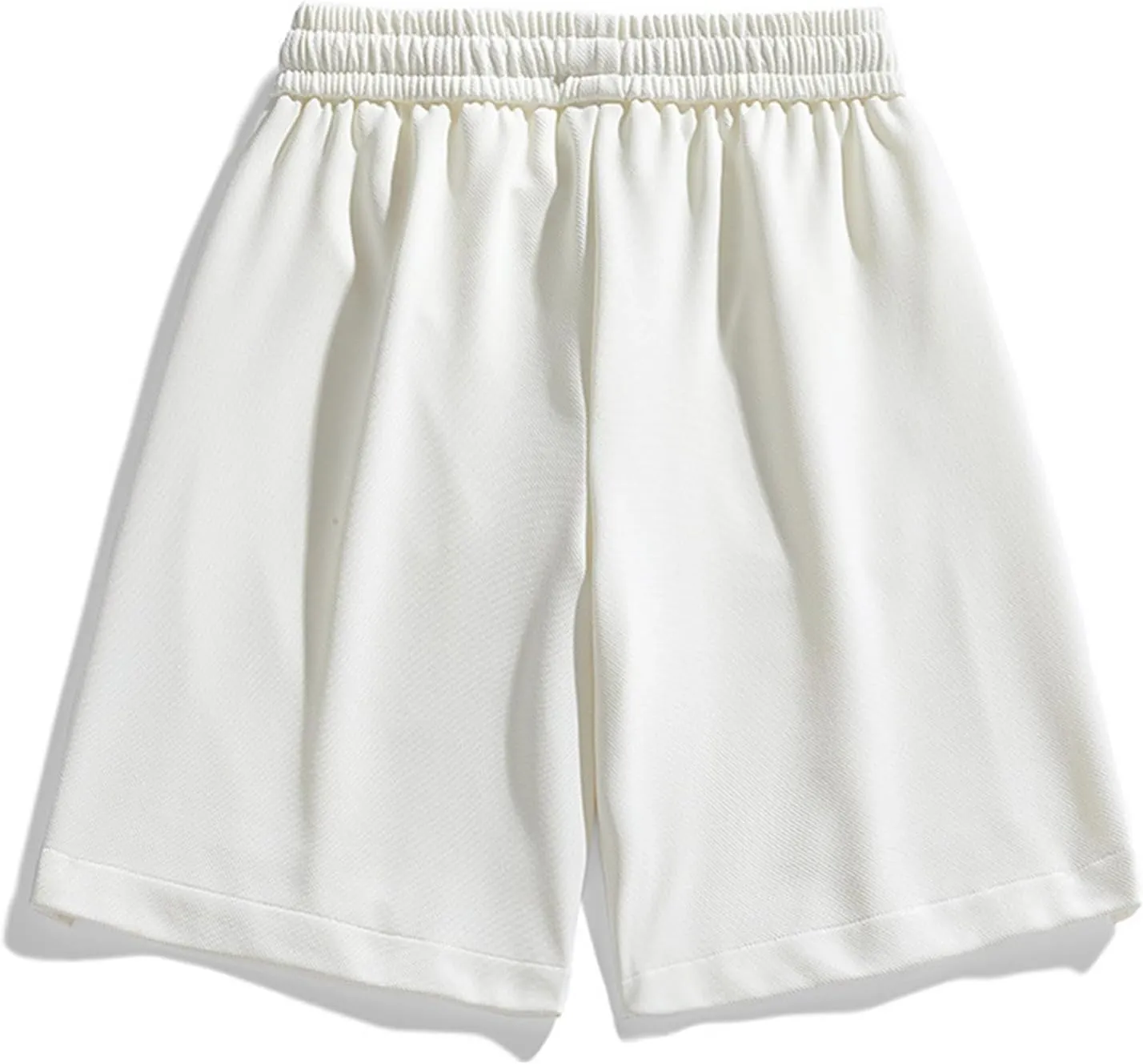 Men's Sweat Shorts 7 Inch Inseam Cotton Summer Beach Shorts Elastic Waist Casual Workout Athletic Shorts
