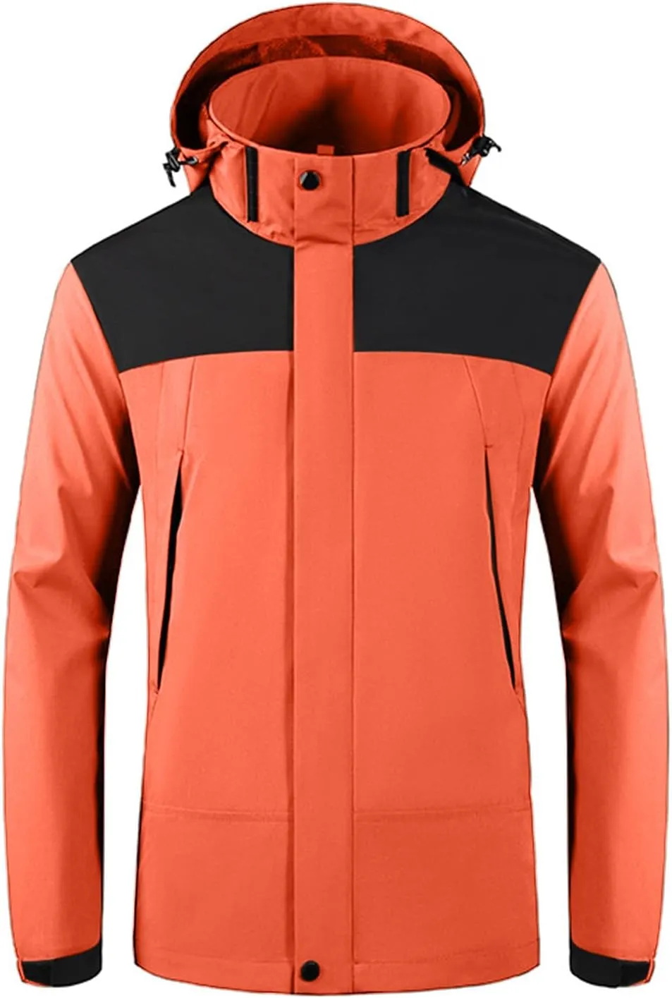 Mens Waterproof Rain Jackets For Business Casual Outdoor Softshell Jacket Windbreaker Fall Fashion Hooded Rainoats