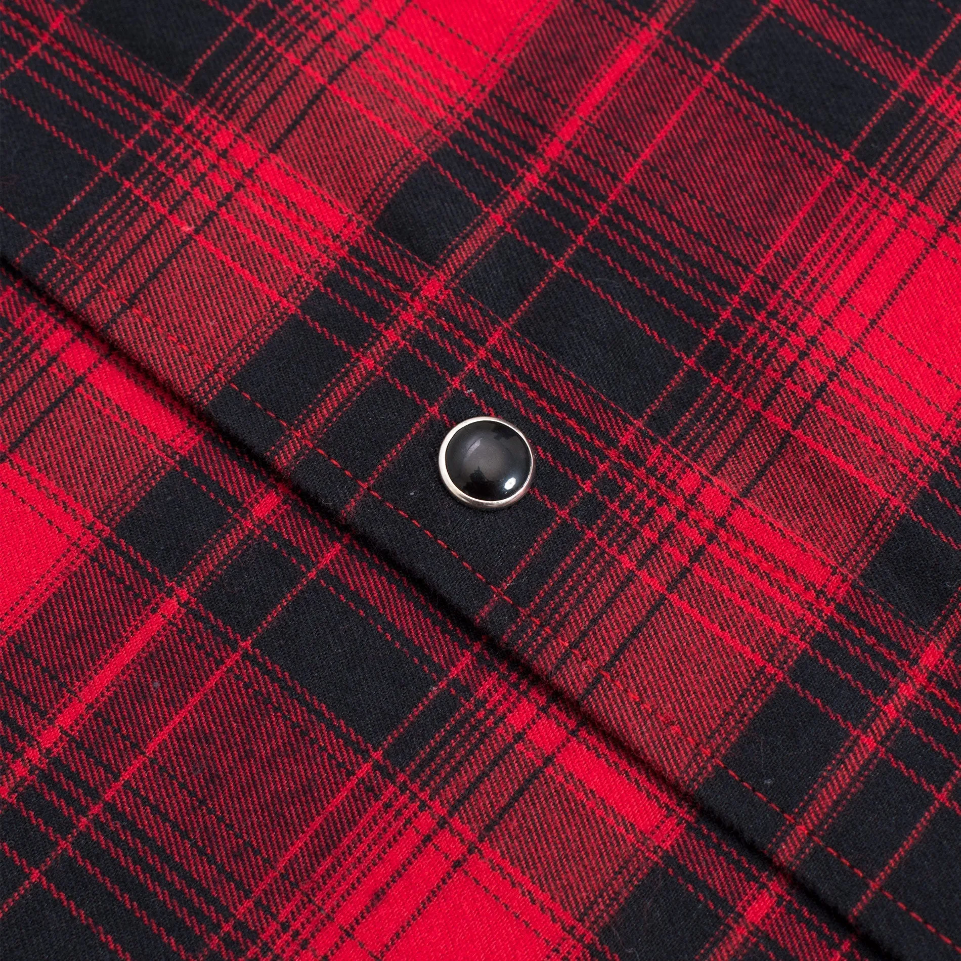 Men's Western Flannel Shirts With Snap Buttons-FLS300-302