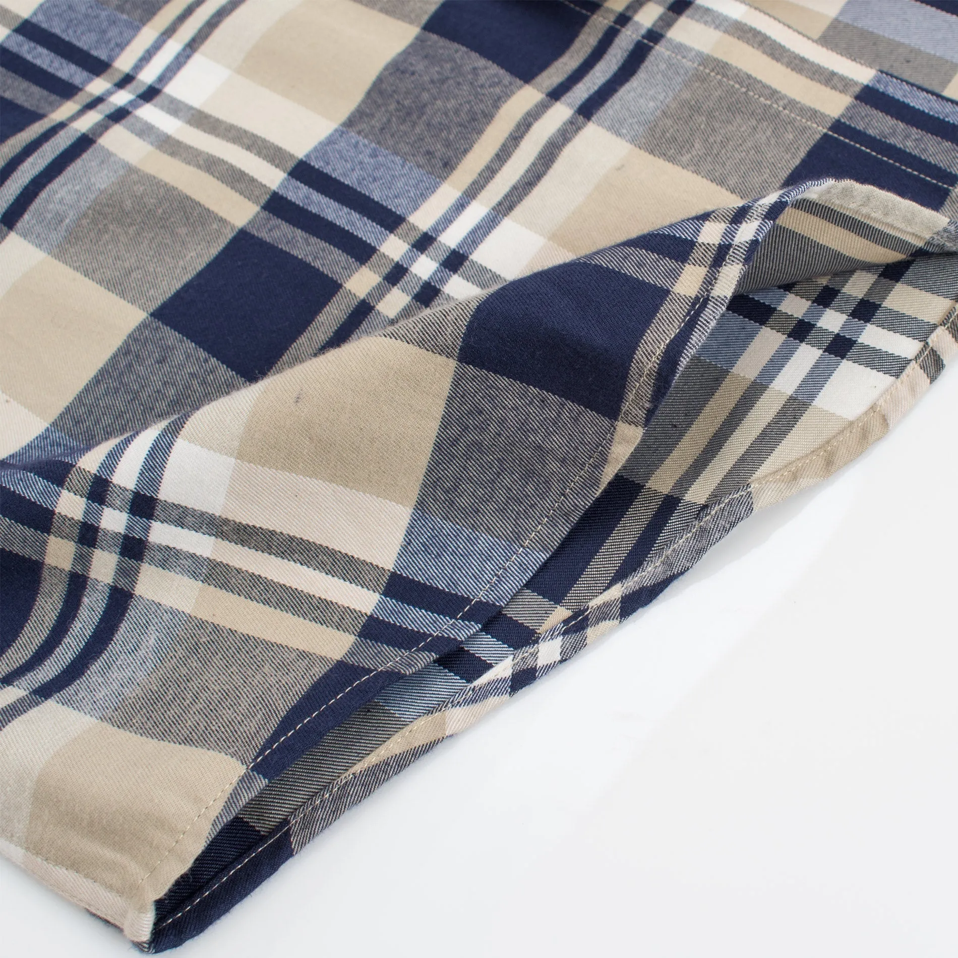 Men's Western Flannel Shirts With Snap Buttons-FLS300-307
