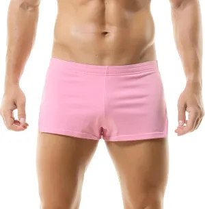 Mens Workout Sweat Shorts 3 Inch Cotton Fitness Running Shorts Simple Active Shorts