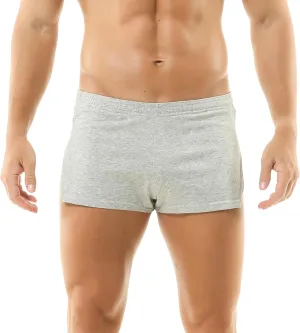 Mens Workout Sweat Shorts 3 Inch Cotton Fitness Running Shorts Simple Active Shorts