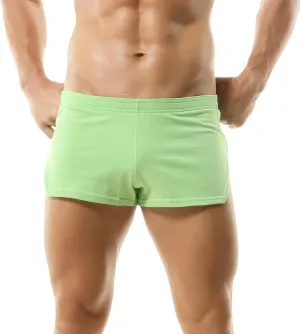 Mens Workout Sweat Shorts 3 Inch Cotton Fitness Running Shorts Simple Active Shorts