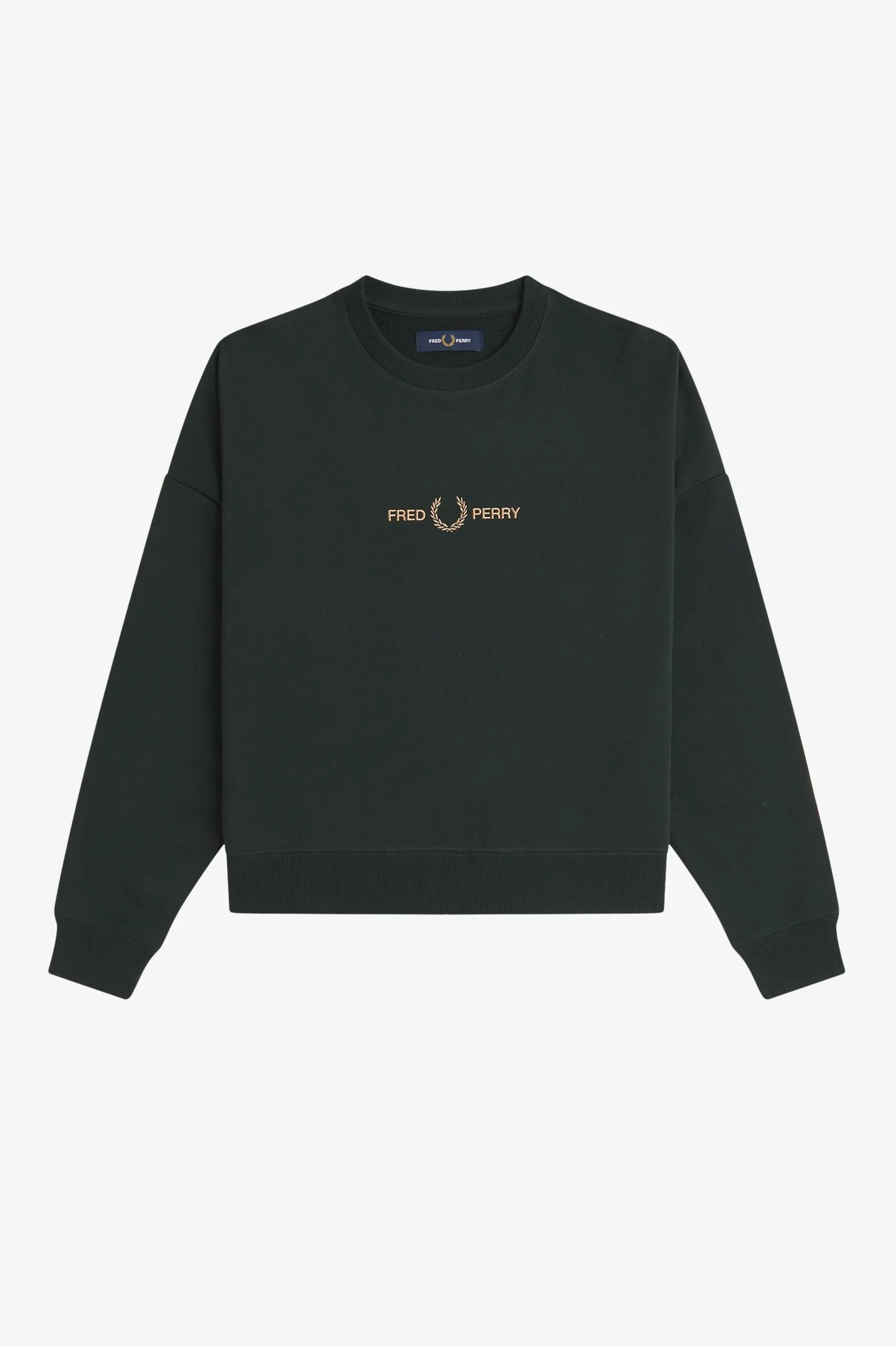 METALLIC BRANDED SWEATSHIRT