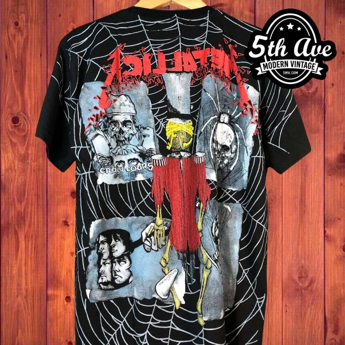 Metallica - AOP all over print New Vintage Band T shirt
