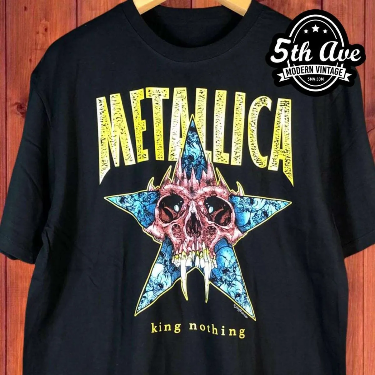 Metallica King Nothing - New Vintage Band T shirt