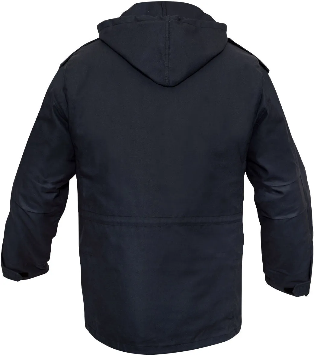 Midnight Blue - Tactical M-65 Field Jacket Army Coat M1965 - Poly/Cotton with Liner