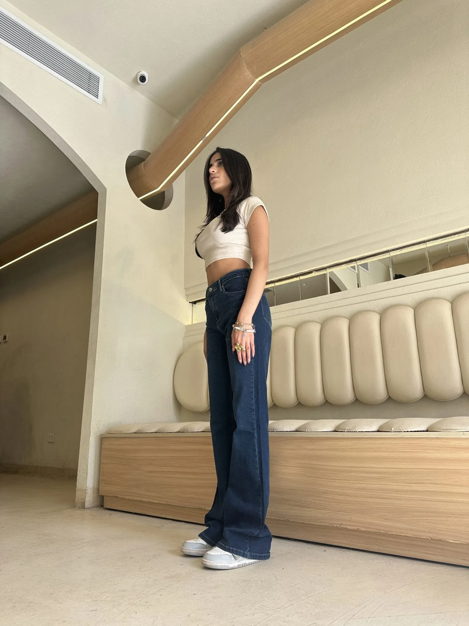 Midnight Flared - Navy Blue Jeans.
