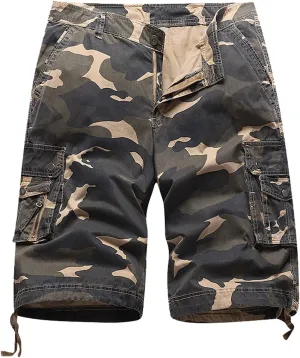 MIDOO Mens Shorts Athletic Hiking Cargo Shorts Lightweight Outdoor Work Active Athletic Performance Tactical Shorts