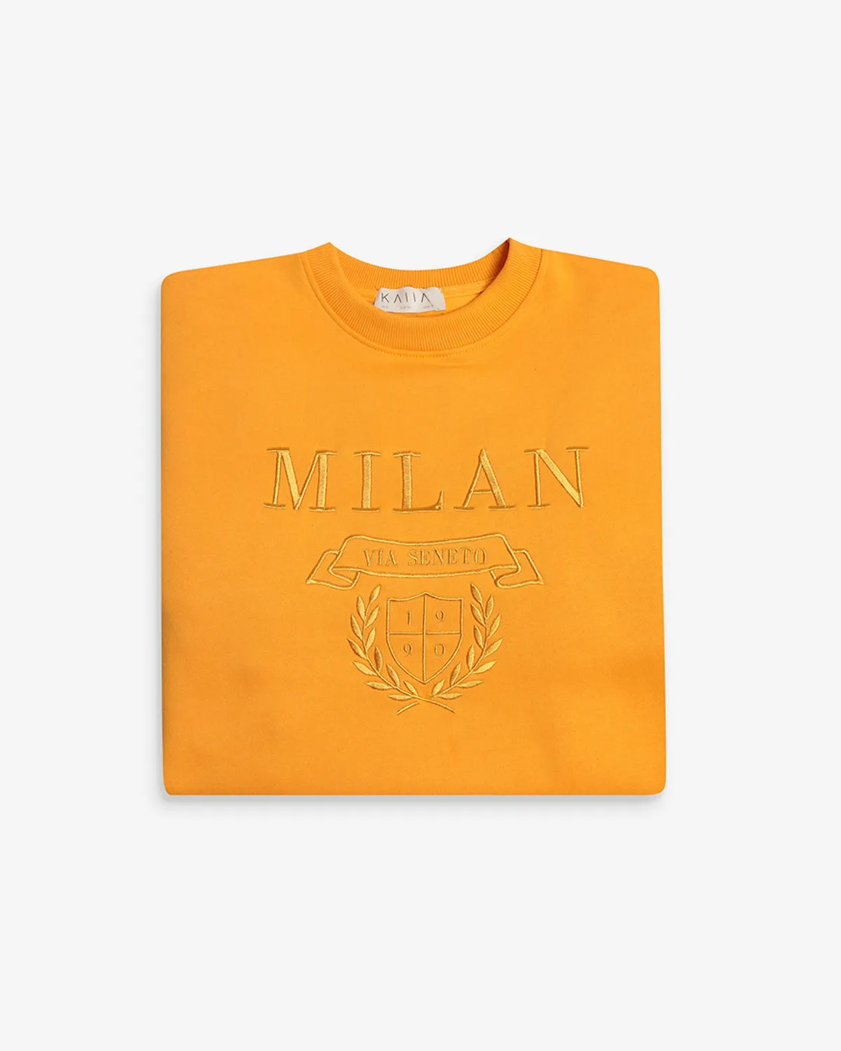 Milan Tonal Embroidered Sweatshirts Mango