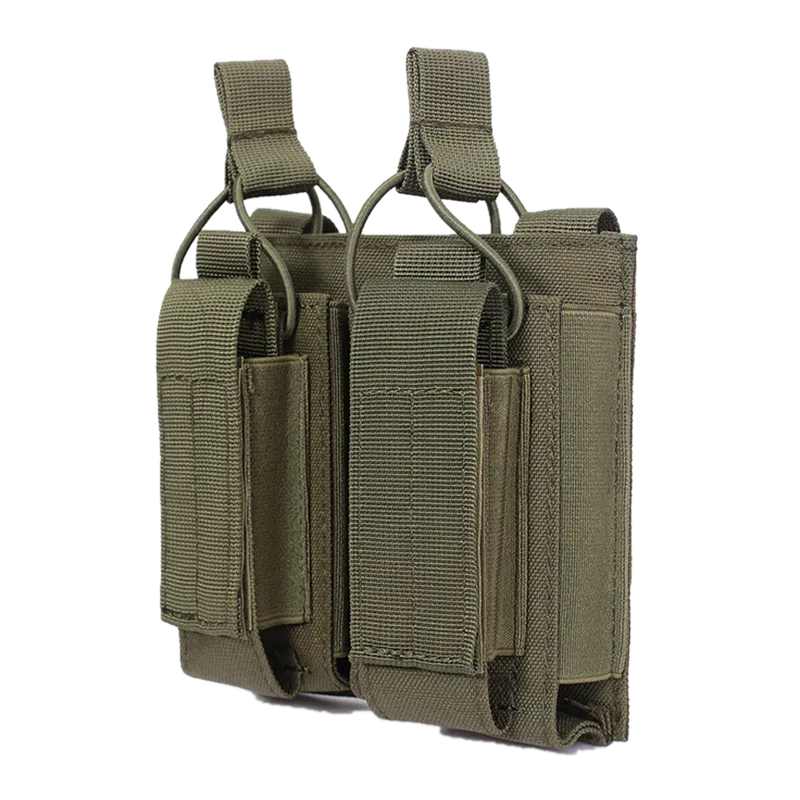 Military Tactical Open-Top 600D Molle AR 5.56 Magazine Pouch