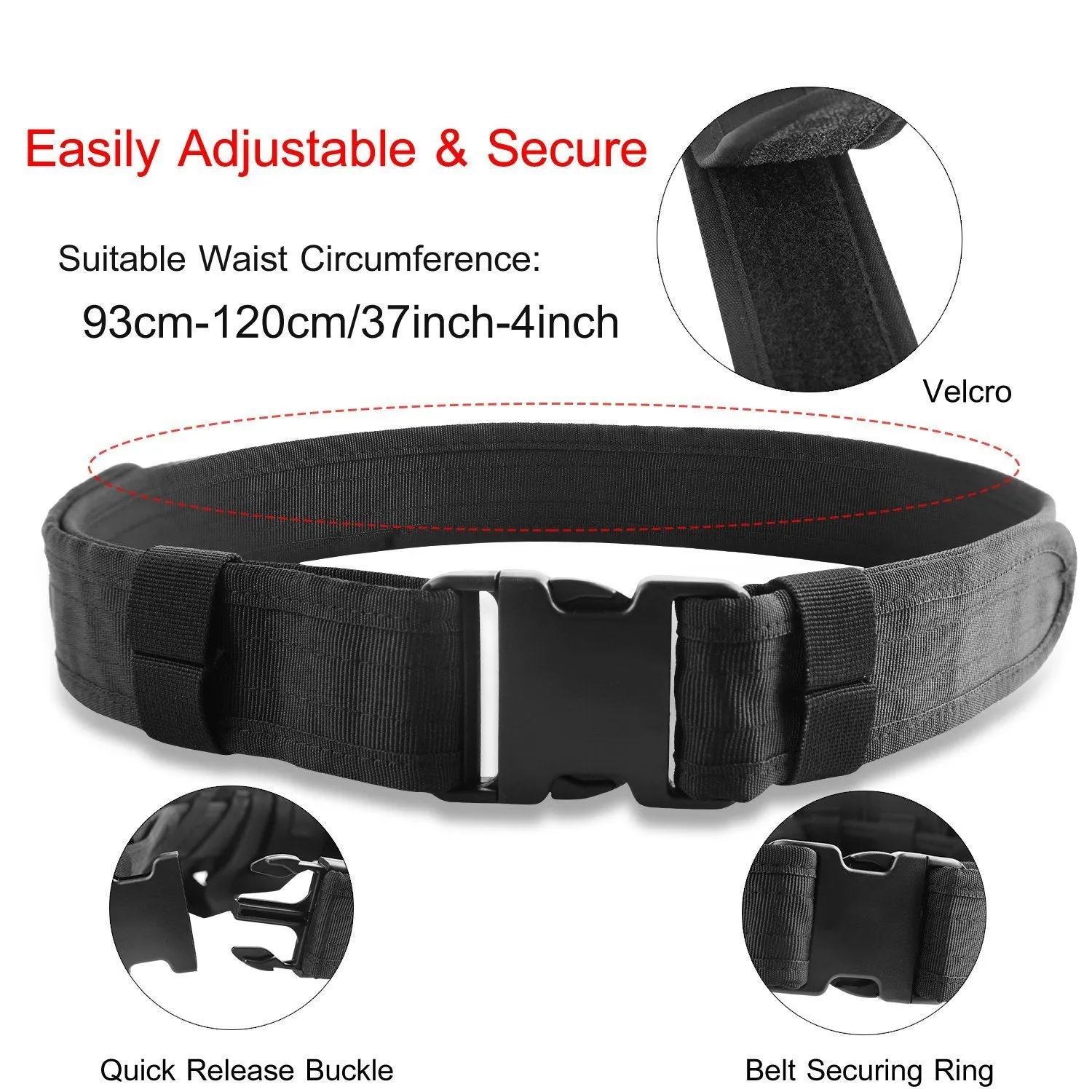 Military Utility Tactical Belt