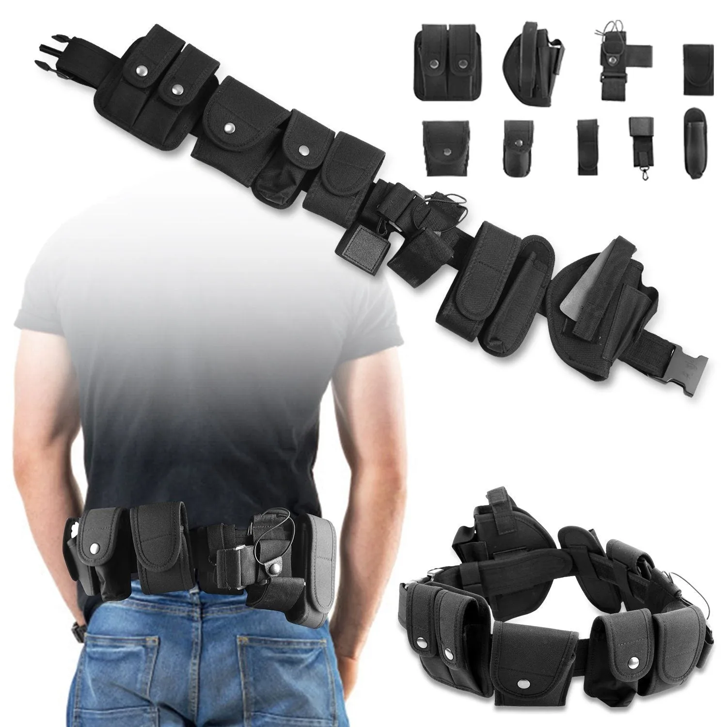 Military Utility Tactical Belt