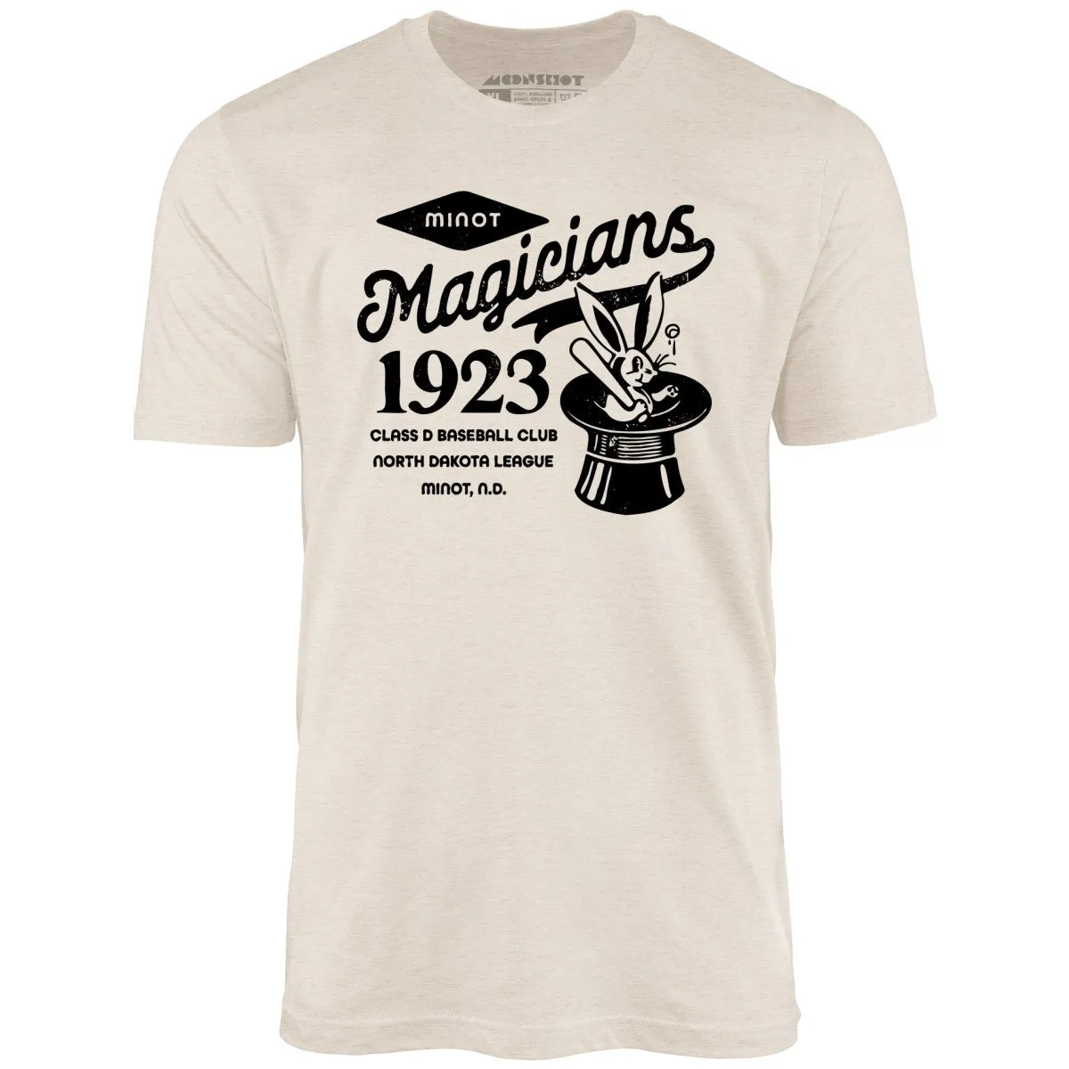 Minot Magicians - North Dakota - Vintage Defunct Baseball Teams - Unisex T-Shirt