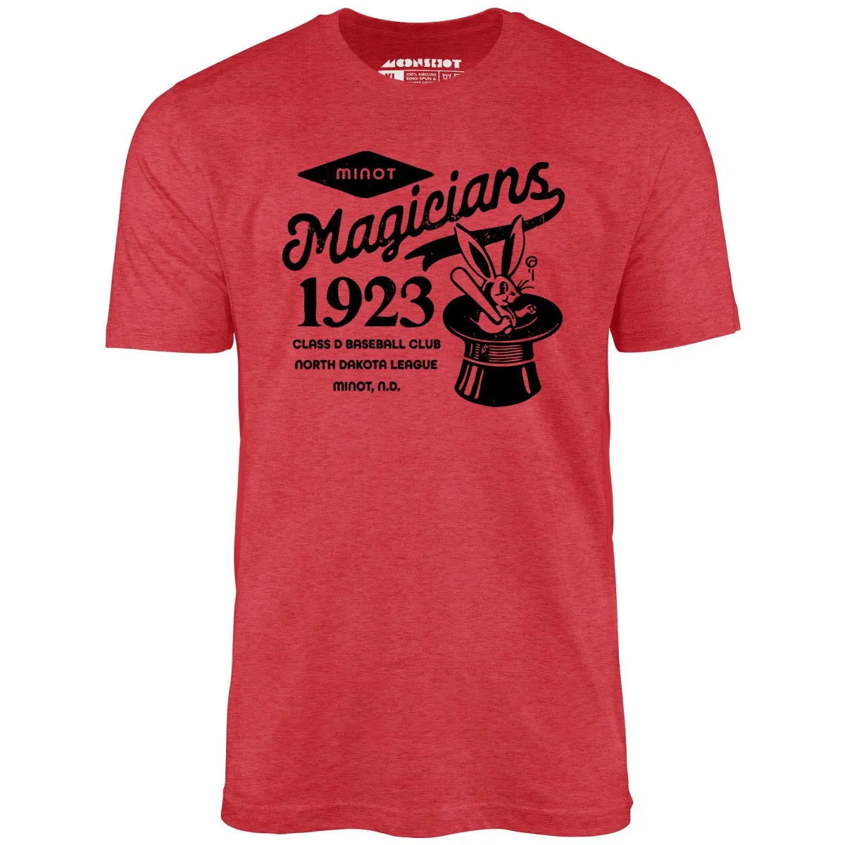 Minot Magicians - North Dakota - Vintage Defunct Baseball Teams - Unisex T-Shirt