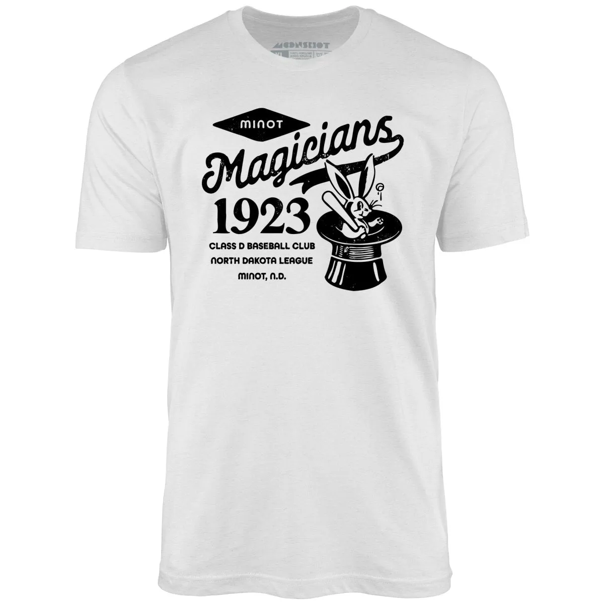 Minot Magicians - North Dakota - Vintage Defunct Baseball Teams - Unisex T-Shirt