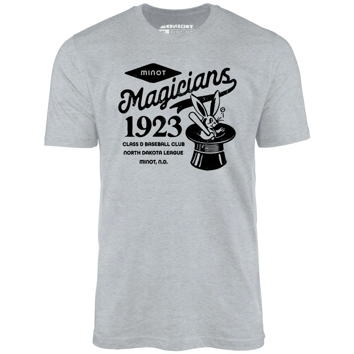 Minot Magicians - North Dakota - Vintage Defunct Baseball Teams - Unisex T-Shirt