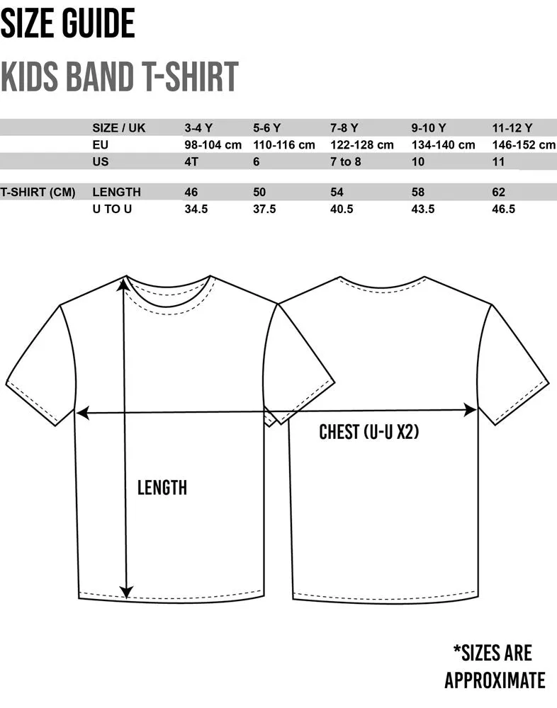 Misfits Band T Shirt Kids - Black