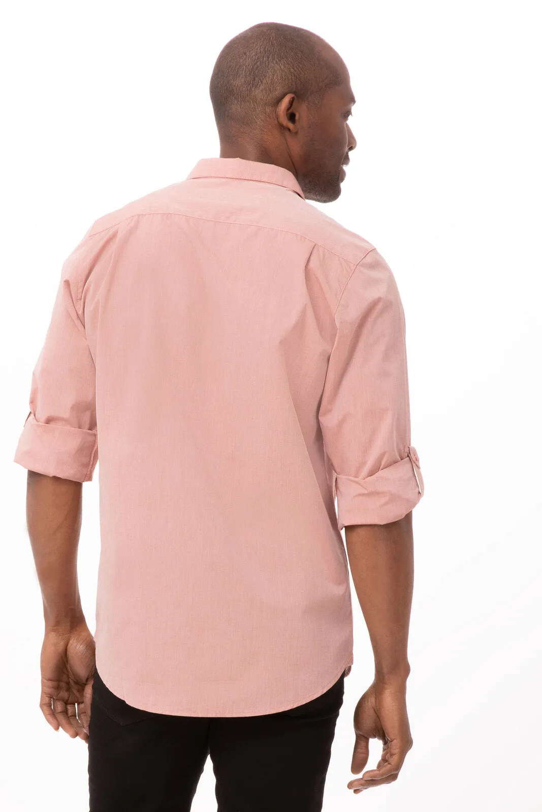 Modern Chambray Men's Dress Shirt
