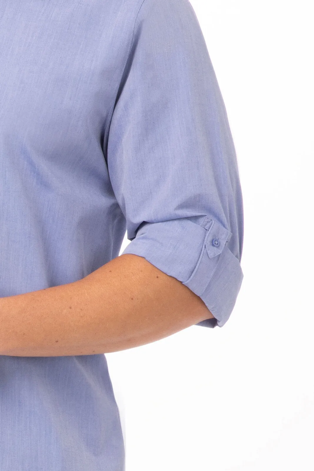 Modern Chambray Men's Dress Shirt