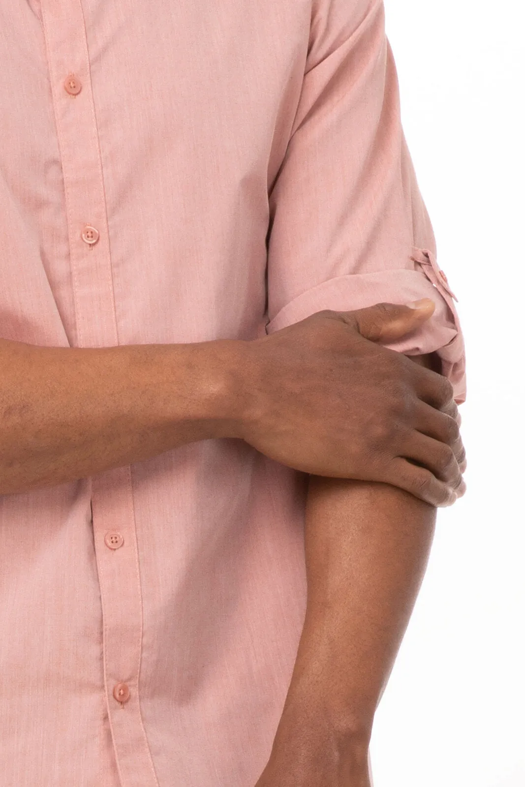Modern Chambray Men's Dress Shirt