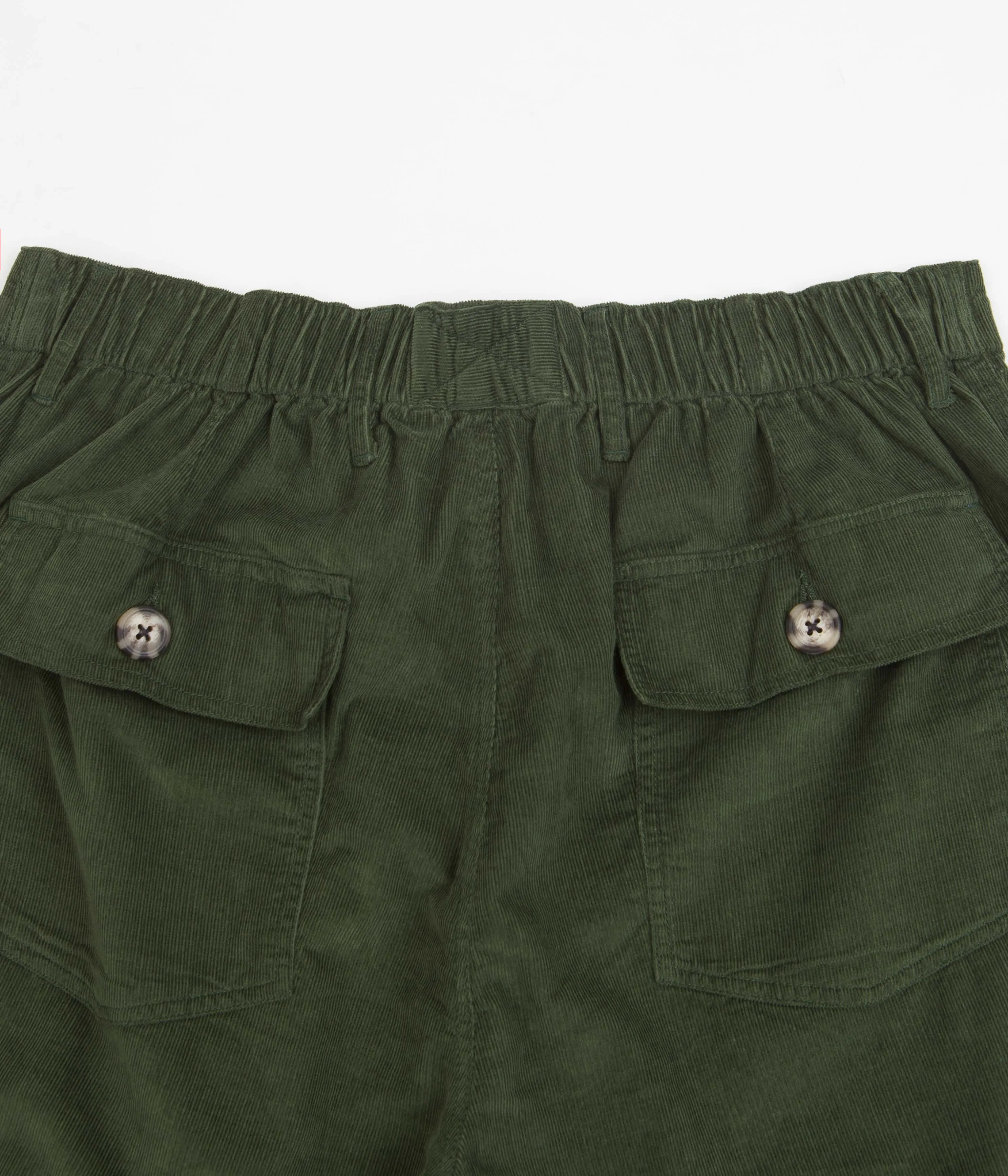 Mollusk Corduroy Salvador Shorts - Rover Green