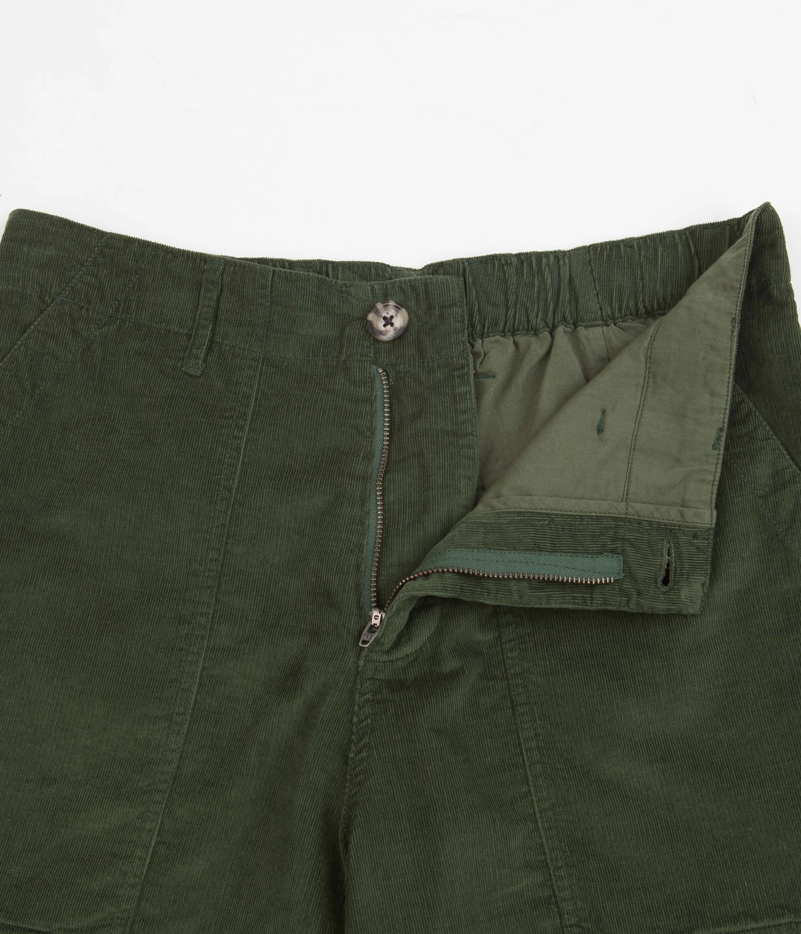 Mollusk Corduroy Salvador Shorts - Rover Green