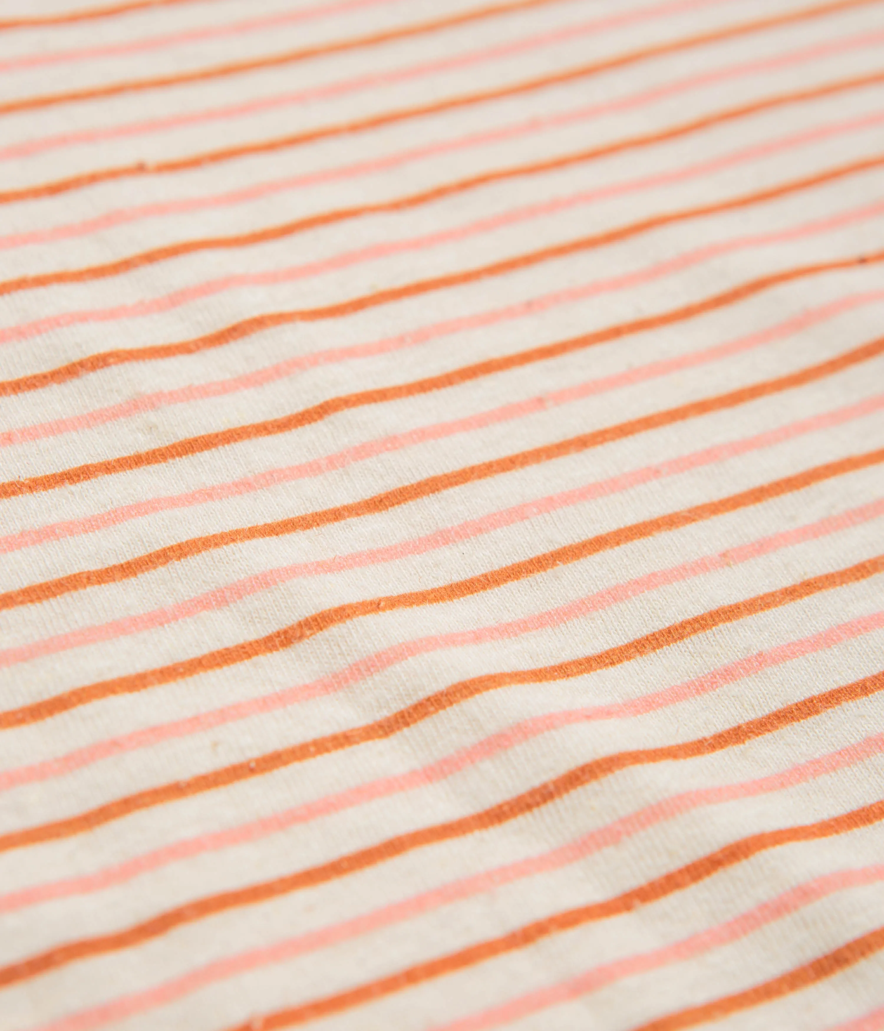 Mollusk Womens Ringer T-Shirt - Pink Stripe