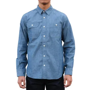 Momotaro 5oz. Selvedge Chambray Work Shirt