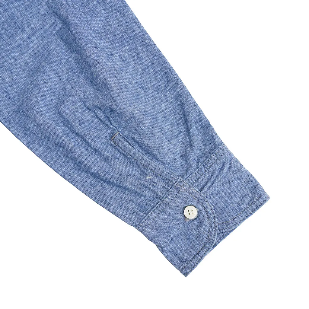 Momotaro 5oz. Selvedge Chambray Work Shirt
