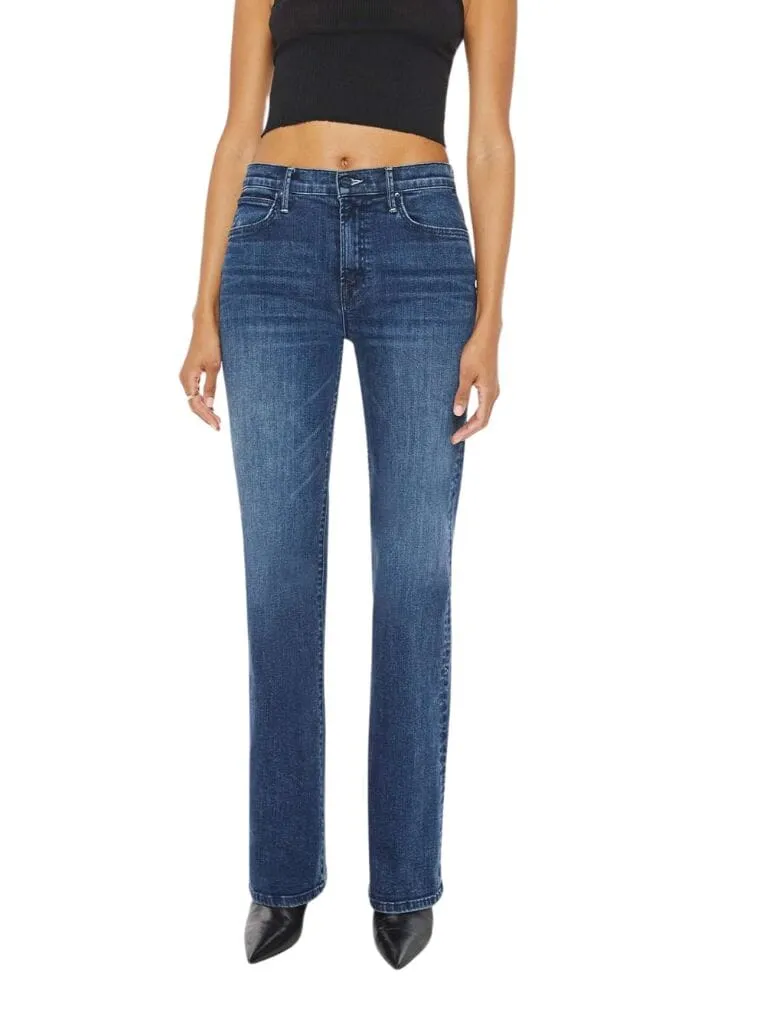 Mother Denim Kick It Straight Leg Jean - I Put A Spell On You