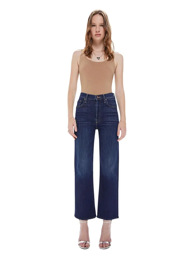 Mother Denim Rambler Ankle High Waisted Straight Leg Jeans  - Off Limits