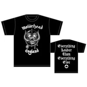Motorhead England Unisex Tee T-Shirt
