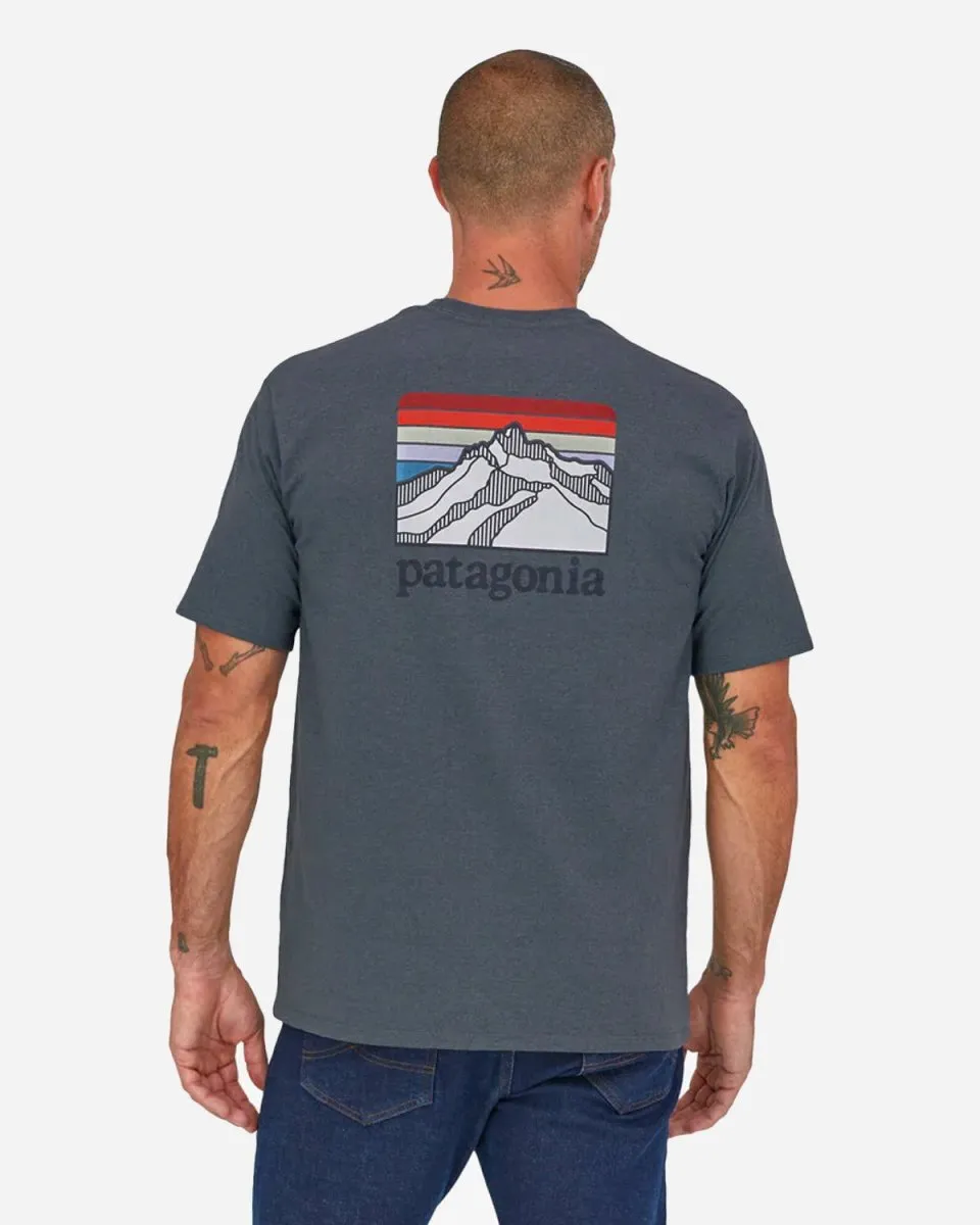 M's Line Logo Ridge Pocket - Plume Grey