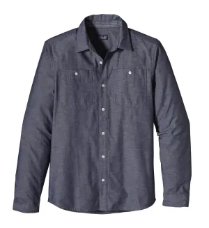 M's Long-Sleeved Chambray Shirt